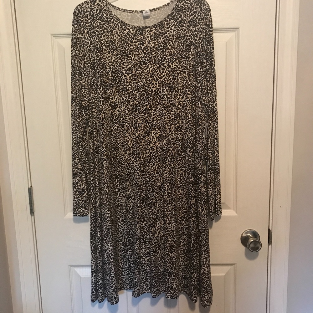 NWT Old Navy Leopard Dress